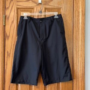 Under Armour Boys Black Golf Shorts YXL